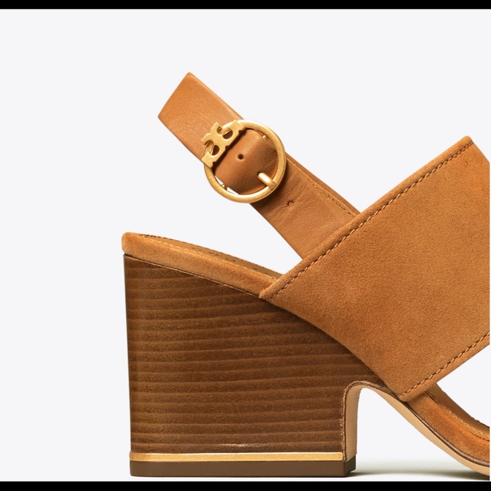 TORY BURCH Shelby block heel sandal - Picture 3 of 4